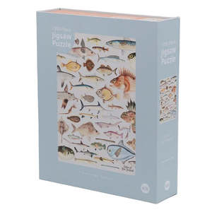 Mens: 100% NZ Fishes of New Zealand Puzzle - 1000pc