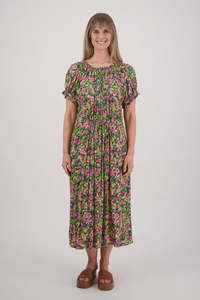 Briarwood Sasha Dress - Pansy print