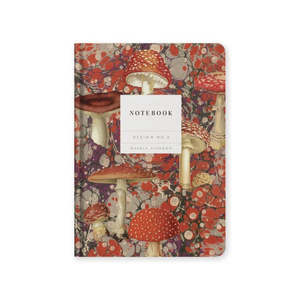 Under 50 X: Kaleido A5 Hardback Notebook - Marble Fungi