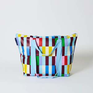 Under 50 X: Project Ten Medium Zip Tote - Multi Stripe