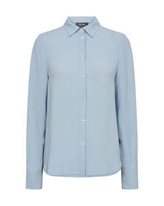 Mos Mosh: Mos Mosh Kether Sez Shirt - Celestial Blue