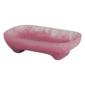 Sage And Clare: Sage and Clare Daja Soap Dish - Fuchsia