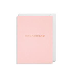 Greeting Card - XOXOXOXOX
