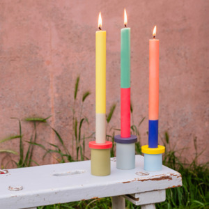 Remember: Remember Candle Stick Set of 3 - Ibiza