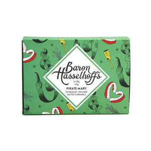 Baron Hasselhoff's Pirate Mary Rosemary Sea Salt Caramels