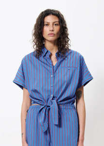 FRNCH Carmelle Blouse - Bleu Electrique