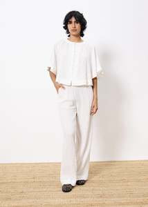 Frnch: FRNCH Saana Pants - Creme