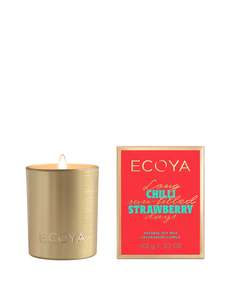 Ecoya: Ecoya Mini Goldie Candle 105g - Chilli Strawberry