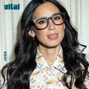 Reading Glasses: Vital Joss Reading Glasses - Matt Black