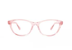 Reading Glasses: Vital Lucy Reading Glasses - Pink Frost