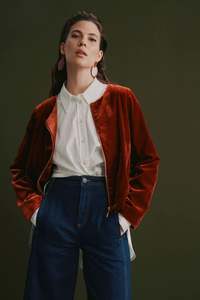 Extra 20 Off Sale: Elk Suuri Zip Jacket - Spice