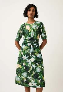 Nancybird: Nancybird Terra Short Sleeve Wrap Dress - Garden