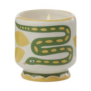 Paddywax: Paddywax A Dopo Snake Candle - Wild Lemongrass