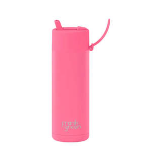 Gifts For Teens Tweens 1: Frank Green Flipstraw Reusable Bottle 20oz/595ml - Bubblegum Blast