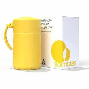 Solmates Refillable Sunscreen Applicator 100ml - Yellow