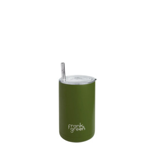 Gifts For Teens Tweens 1: Frank Green  Iced Coffee Cup with Straw - Khaki