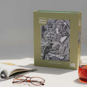 100% NZ Stamps of New Zealand Puzzle - 1000pc