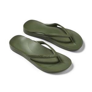 Gifts For The Hard: Archies Arch Support Jandals - Olive