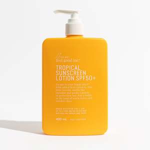 Sun Tan: We Are Feel Good Tropical  Sunscreen SPF50+ 400ml Pump