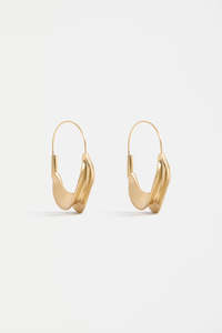 Elk Siita Hoop Earring - Gold