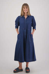 Non Clothing Sale: Briarwood Steffie Dress - Denim