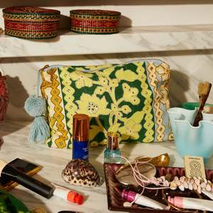 Sage And Clare: Sage and Clare Cosmetic Bag - Thea
