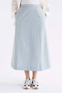 Skirts: Elk Hanning Skirt - Light Wash