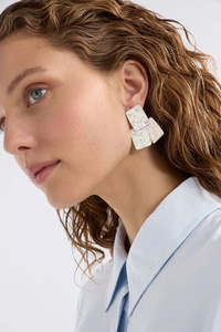 Elk Jewellery: Elk Kilta Drop Earring - Silver