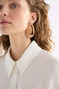 Elk Jewellery: Elk Dadem Drop Earring - Bronze