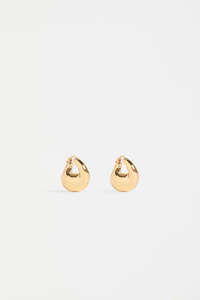 Elk Jewellery: Elk Aisem Mini Hoop Earring - Gold