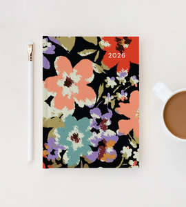 Non Clothing Sale: Father Rabbit x Juliette Hogan 2026 Weekly Diary - Petal Parade