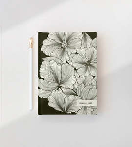 Father Rabbit 2026 Daily Diary - Olive Deco