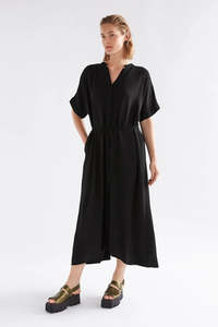 Clothing Footwear Sale: Elk Omia Shirt Dress - Black