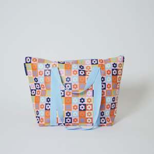 Under 50 X: Project Ten Medium Zip Tote - Square Garden