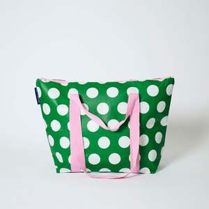 Under 50 X: Project Ten Medium Zip Tote - Polka Dot