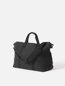 Weekenders: Citta Canvas Weekender Bag - Black