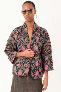 Lolly Laundry: Lollys Laundry Barbra Jacket  - Flower Print