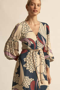 Zoe Kratzmann: Zoe Kratzmann Drift Dress - Petal Reverie