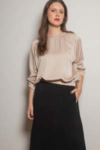 Dalston Chloe Top - Sand