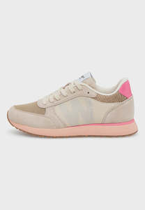Woden: Woden Ronja Sneaker - Ivory/Blush