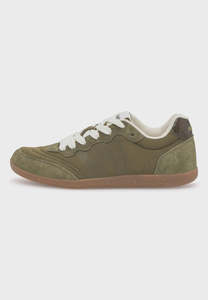 Woden Nanna Sneaker - Dark Olive