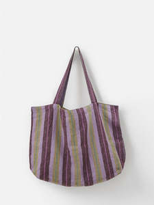 Citta Biarritz Striped Market Bag - Multi