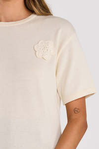 Thing Thing Indie Bud Tee - Milky Bar