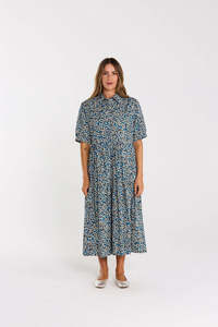 Thing Thing Zoom Luna Dress - Blue Moon Garden
