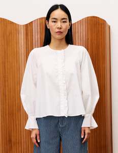 Frnch: FRNCH Aragon Shirt - Creme