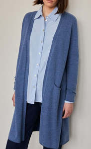 Yerse Long Cardigan - Royal Blue