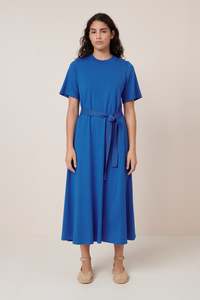 Sale Footwear Copy: Kowtow T-Shirt Swing Dress - Azure