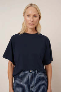 Sale Dresses Copy: Kowtow Raglan Tee - Navy
