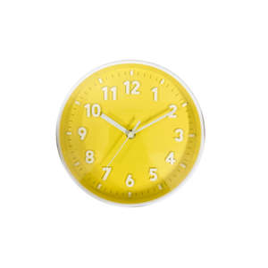 Best Interior Design: Wall Clock 20Cm - Yellow