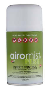 Automatic Aerosol Pest Spray Refill - Green, 275ml Refill (12)